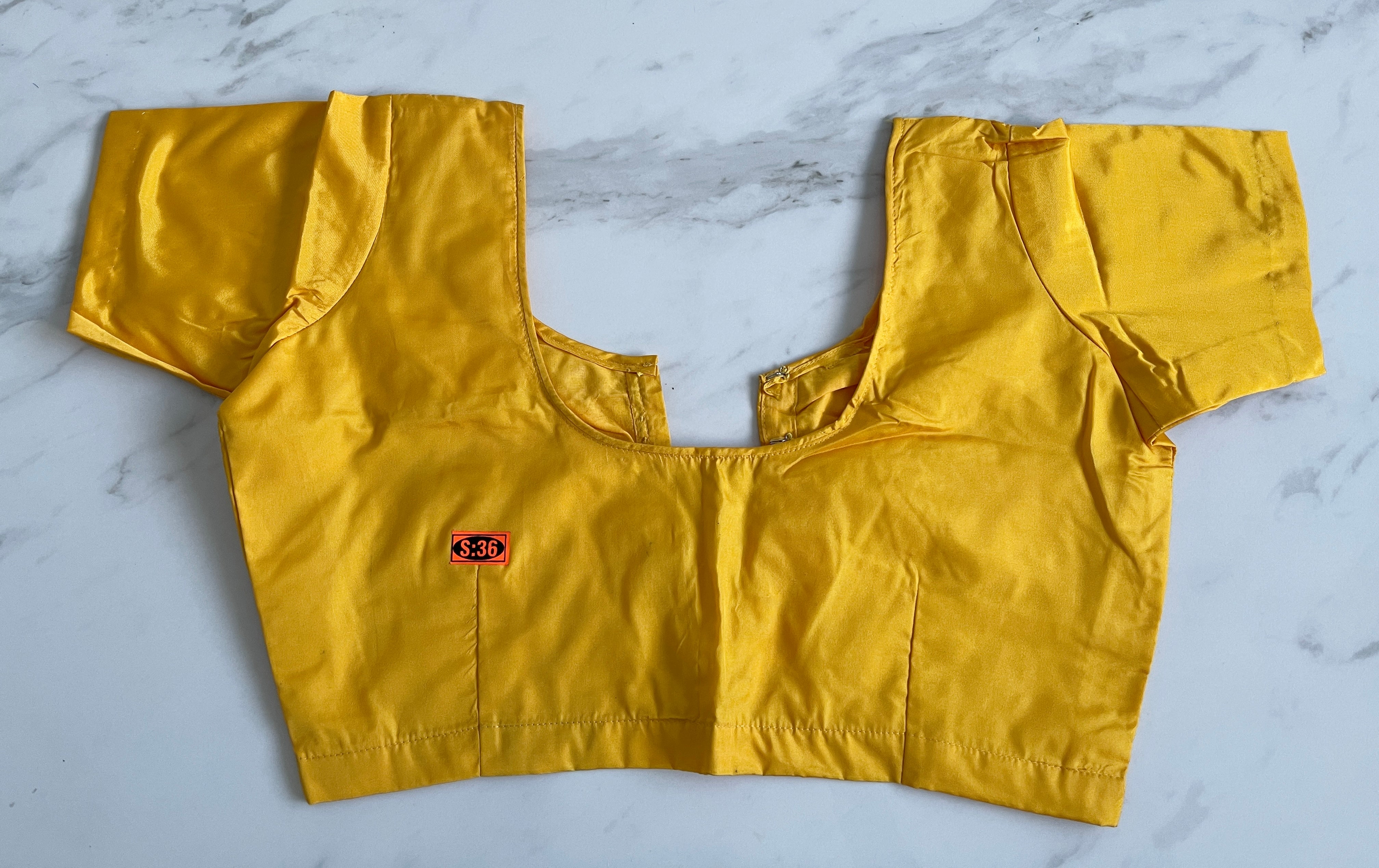 yellow color blouse