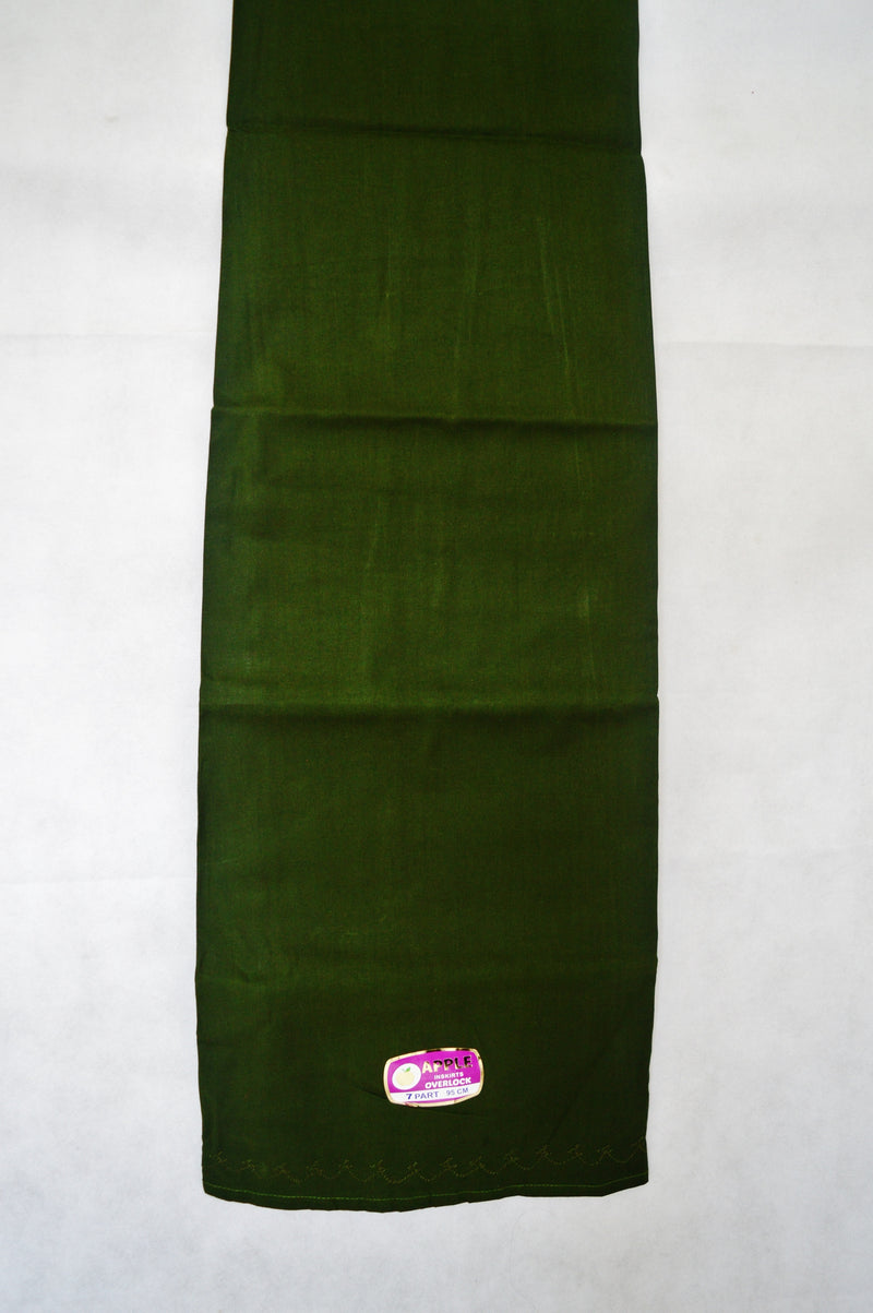 Forest Green Cotton Petticoat / Skirt
