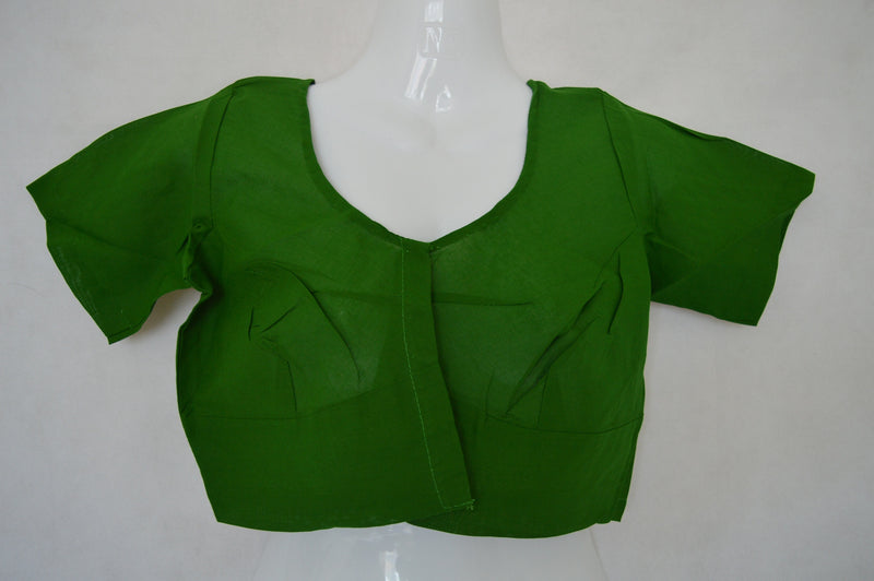Green Saree Blouse / Top  Size 38