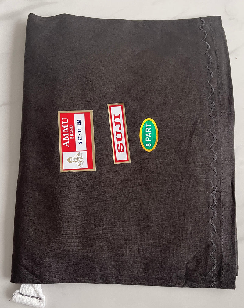 Grey Colour Cotton Petticoat / Skirt