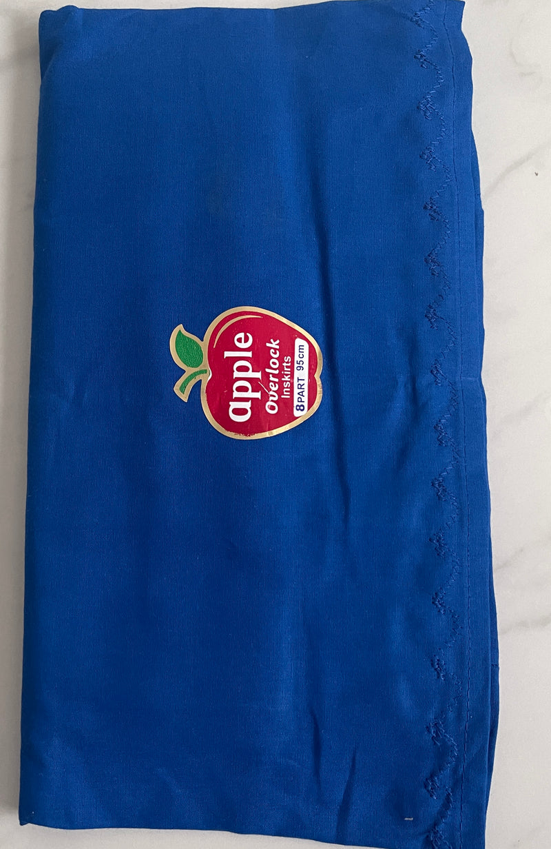 Blue Colour Cotton Petticoat / Skirt