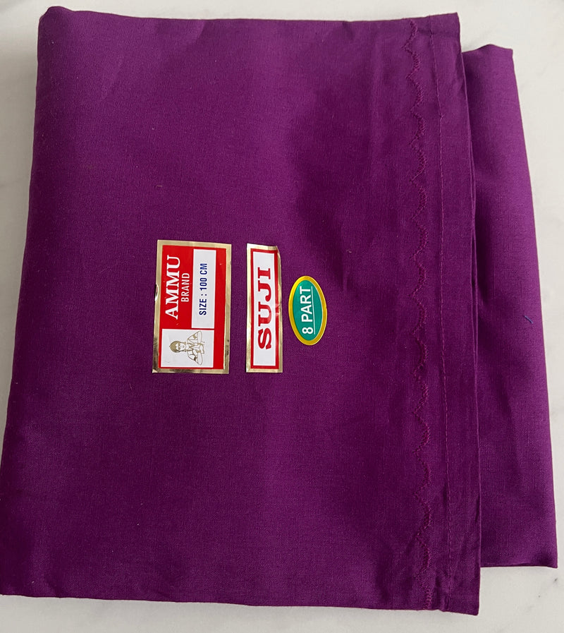 Purple Colour Cotton Petticoat / Skirt