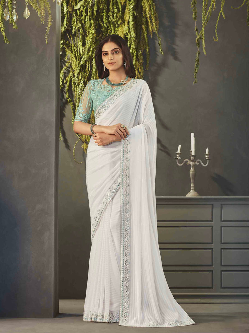 Shimmer Georgette Contemporary Saree