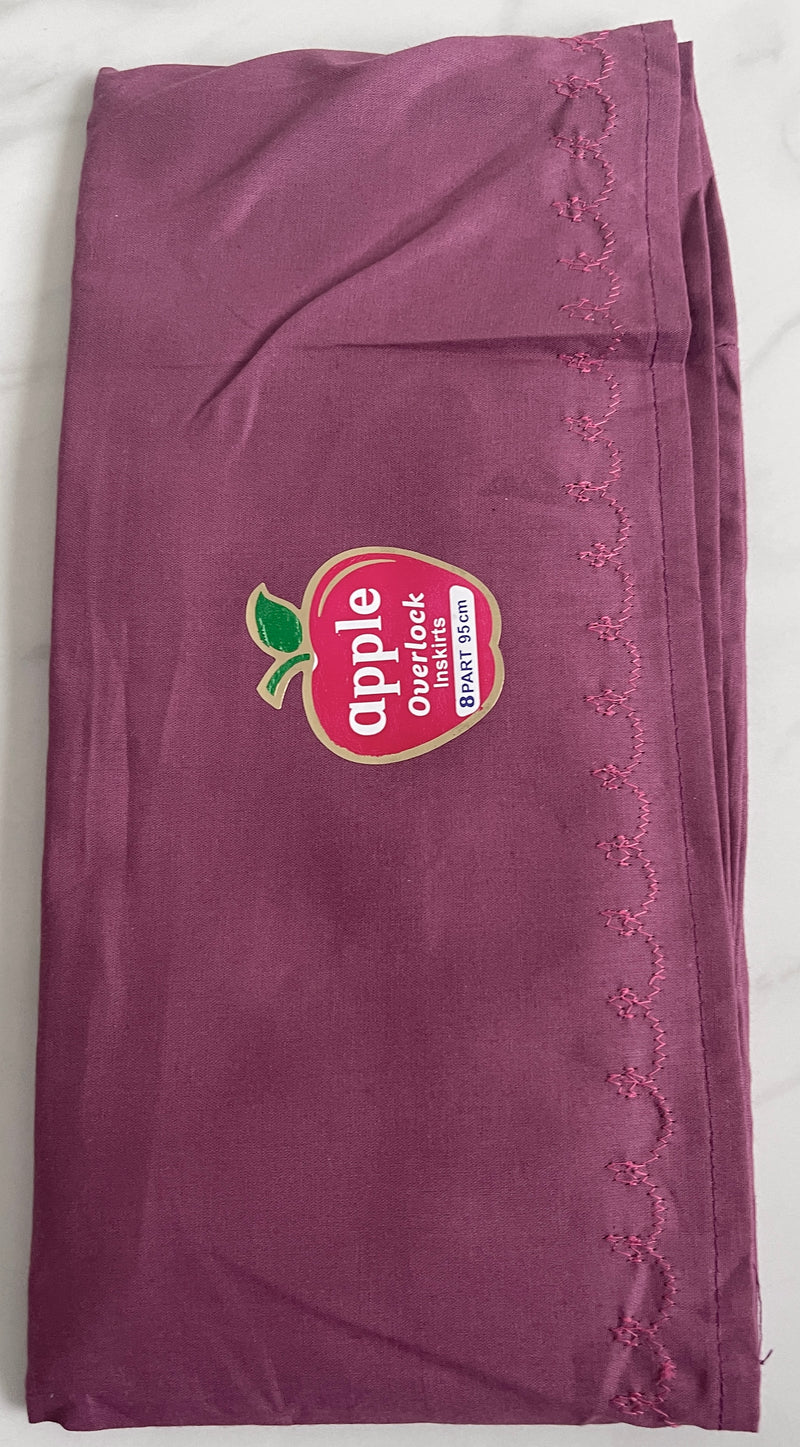 Onion Colour Cotton Petticoat / Skirt