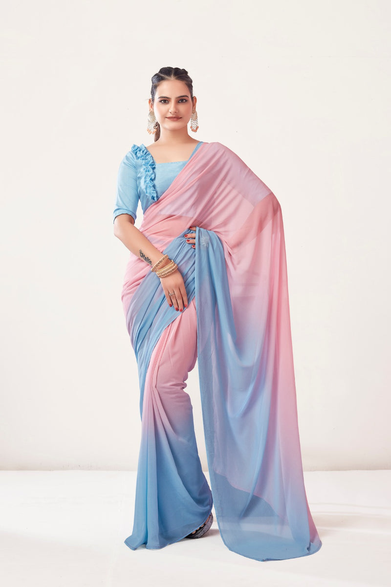 Ready to Wear Pre Plated Saree
