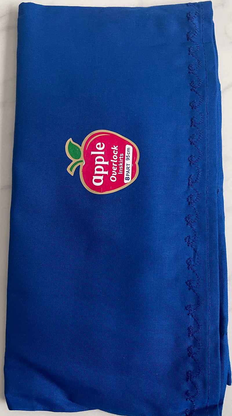 Blue Colour Cotton Petticoat / Skirt