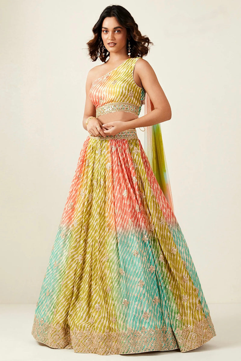 Fully Stitched Lehenga - Size L,XL,XXL