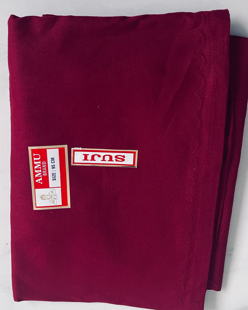 Maroon Colour Cotton Petticoat / Skirt