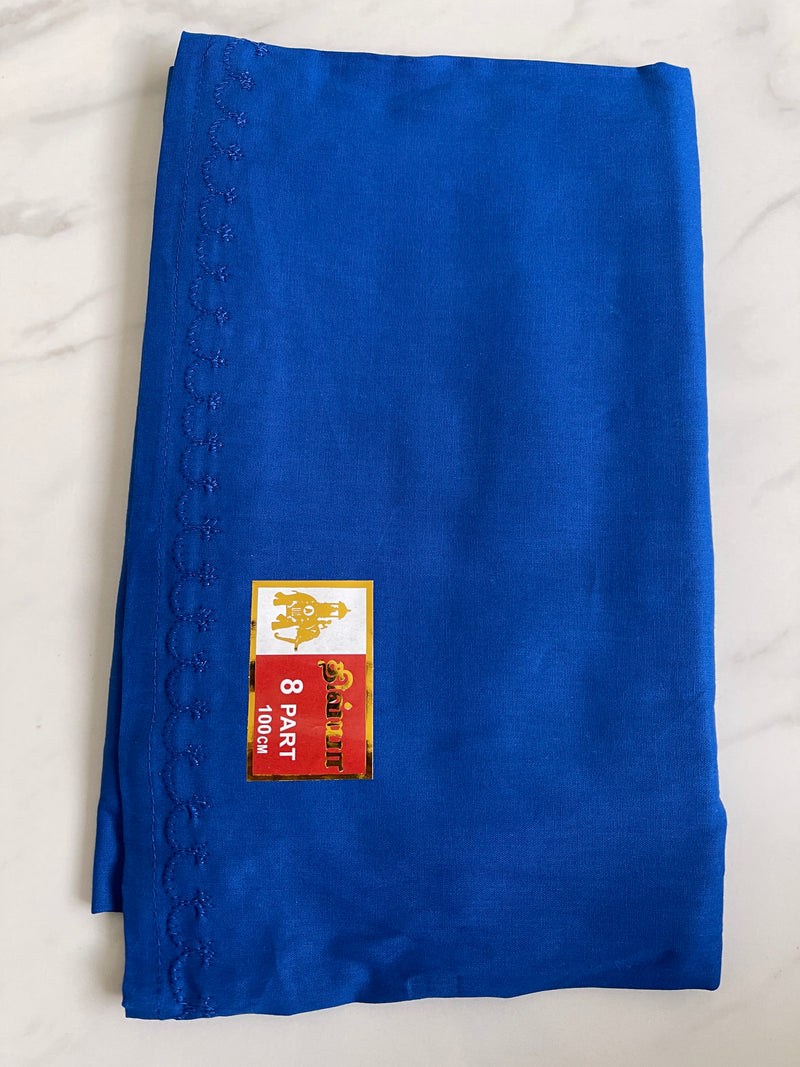 Blue Colour Cotton Petticoat / Skirt