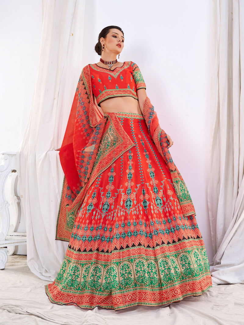 Fully Stitched Lehenga choli in Size Large