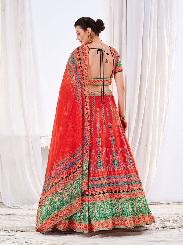 Fully Stitched Lehenga choli in Size Large