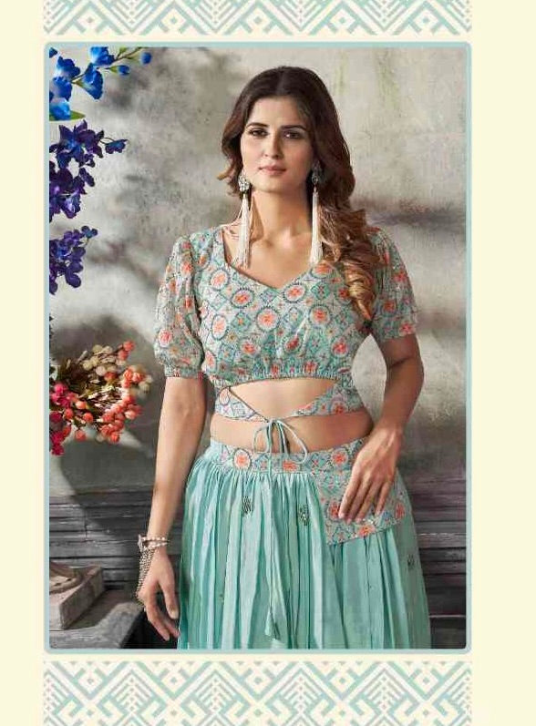 Fully Stitched Lehenga choli - Size M