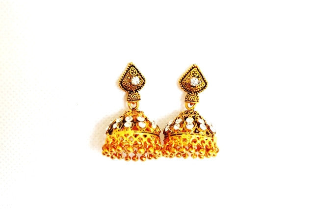New Bollywood Indian Costume Jewellery Earrings