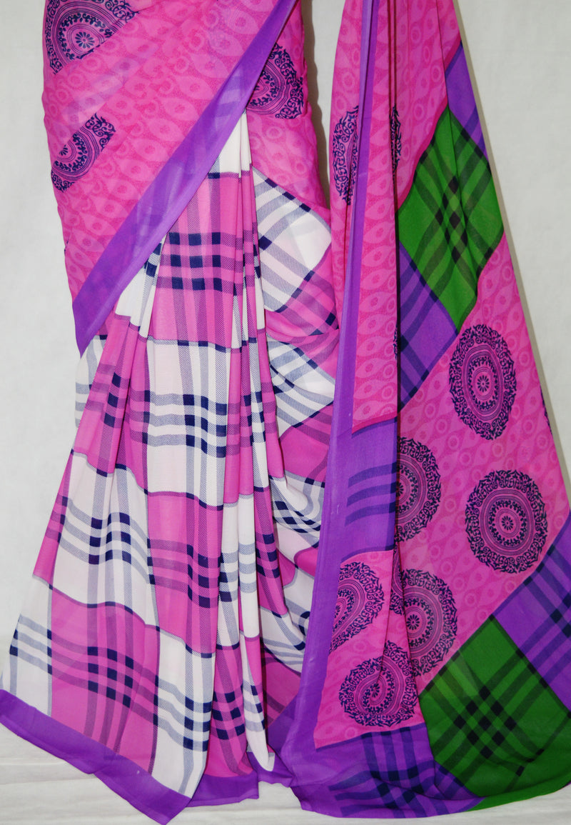 Exclusive  Fancy Saree With Blouse Piece