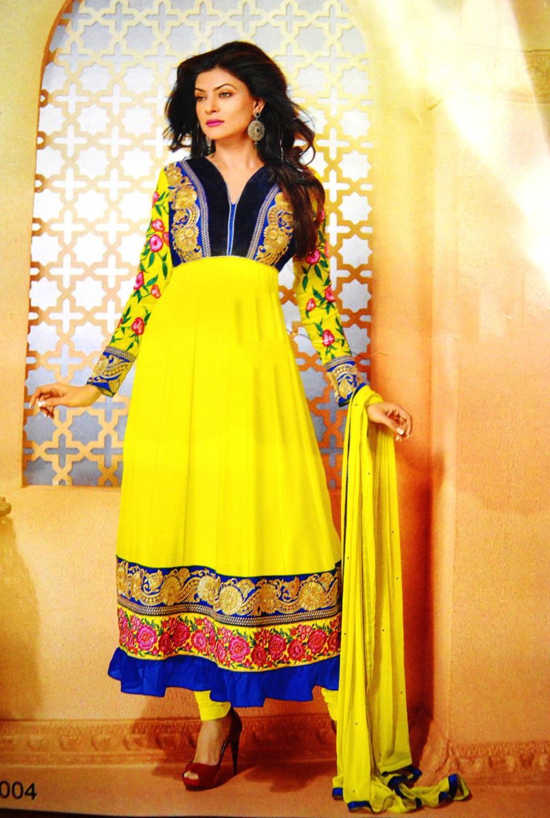 Semi Stitched Salwar Kameez