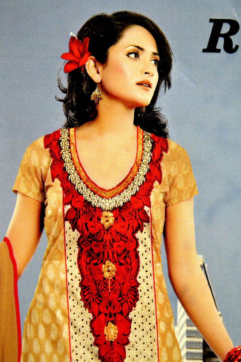 Semi Stitched Salwar Kameez