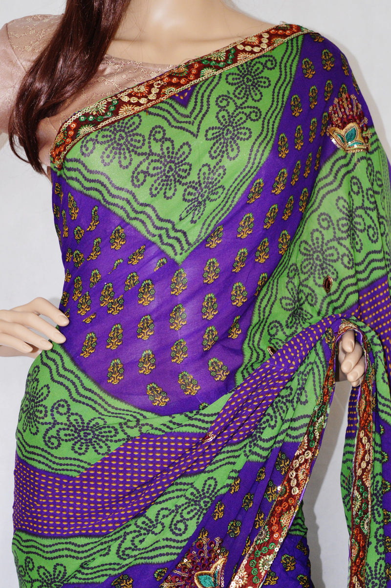 Indian Beautiful  Designer Tissue Silk  Saree