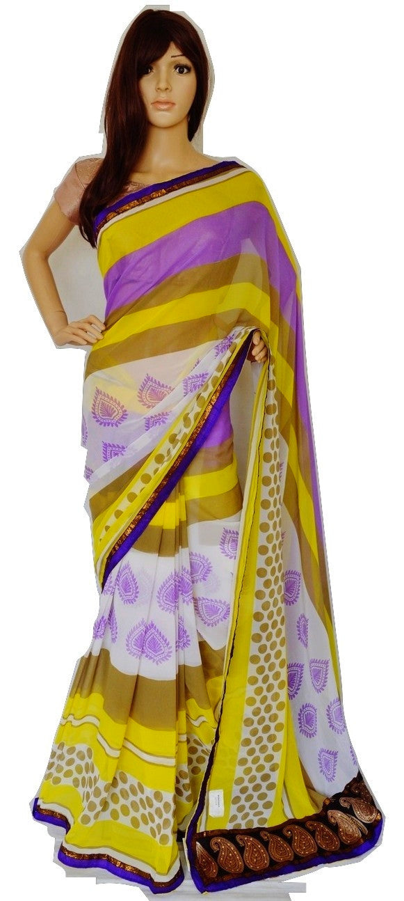 Exclusive Fancy Saree With Blouse Piece