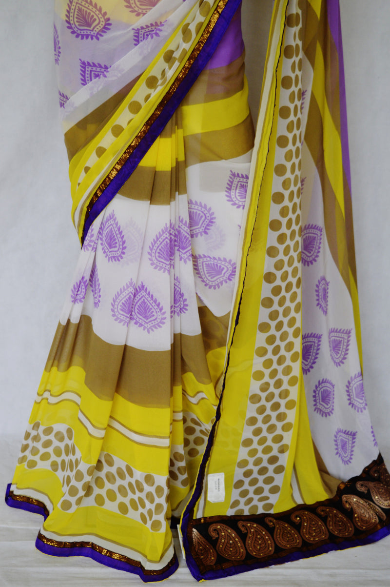 Exclusive Fancy Saree With Blouse Piece