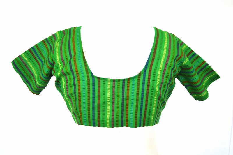 Green Colour Saree Blouse / Top Size 36