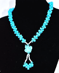 Fashion Beautiful Blue Necklace
