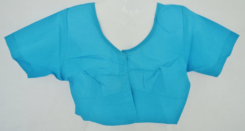 Blue  Saree Blouse / Top  Size 38