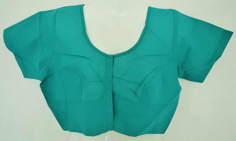 Turquoise  Saree Blouse / Top  Size 38