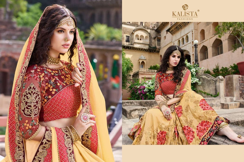 Kalista Fashions Heavy work Designer saree