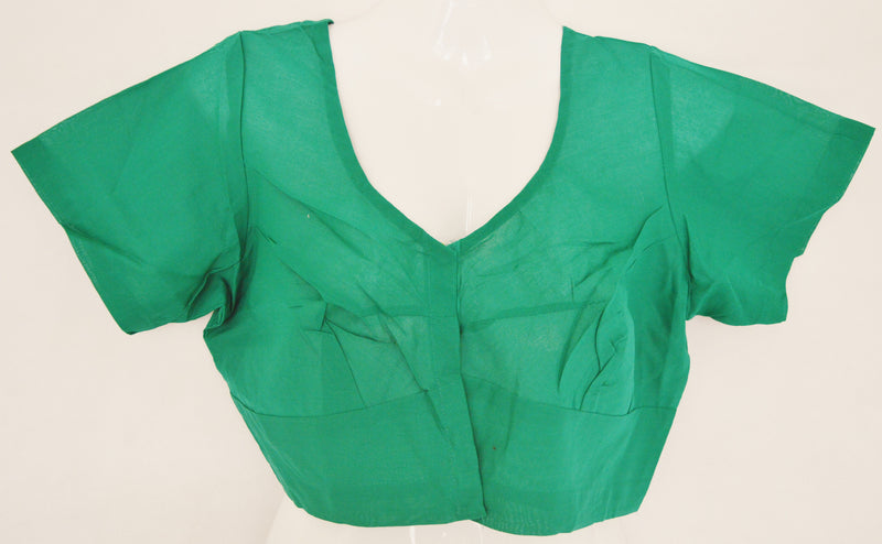 Green Colour Saree Blouse/ Top  Size 40