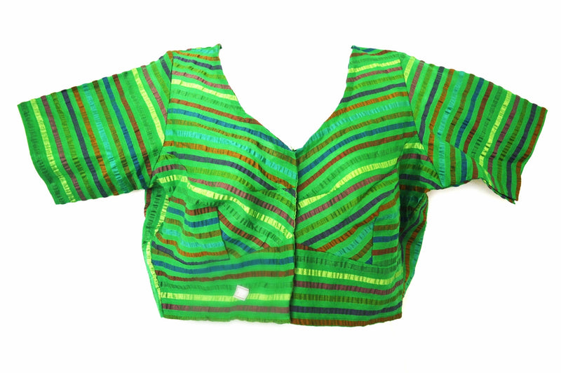 Green Colour Saree Blouse / Top Size 36