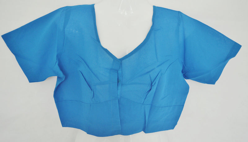 Blue Colour Saree Blouse/ Top  Size 40