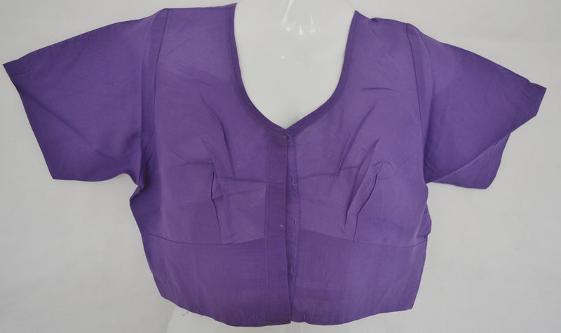 Purple Colour Saree Blouse/ Top  Size 40