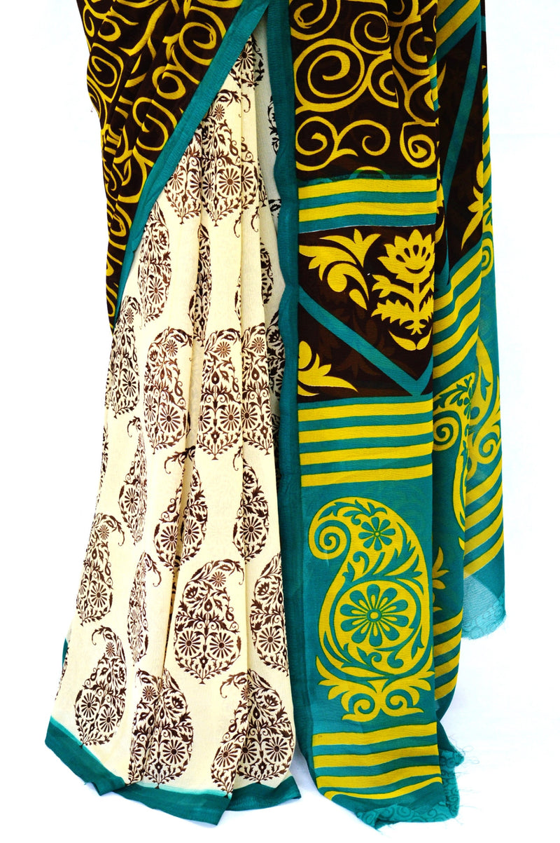 Exclusive Fancy Saree With Blouse Piece