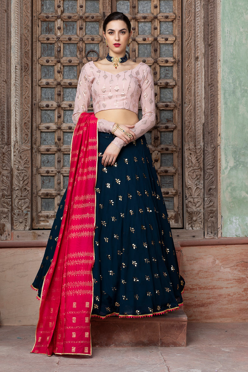 Exclusive Semi stitched Lehenga