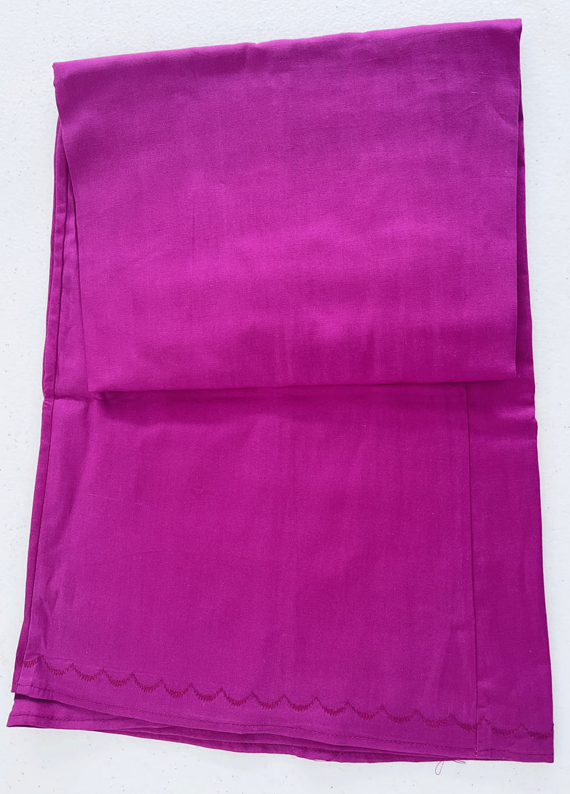 Fuchsia colour Cotton Petticoat / Skirt