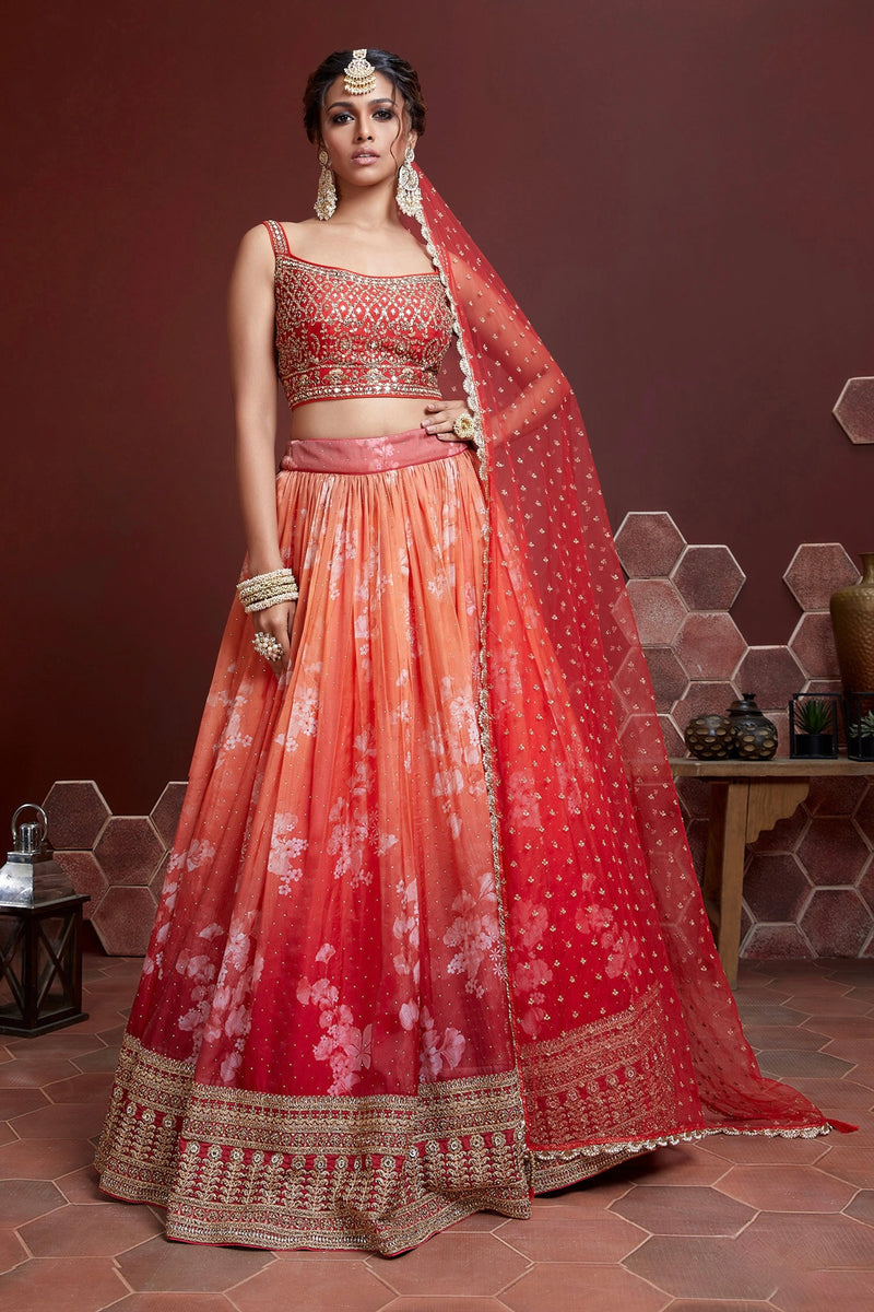 Fully Stitched Lehenga - Size L,XL,XXL