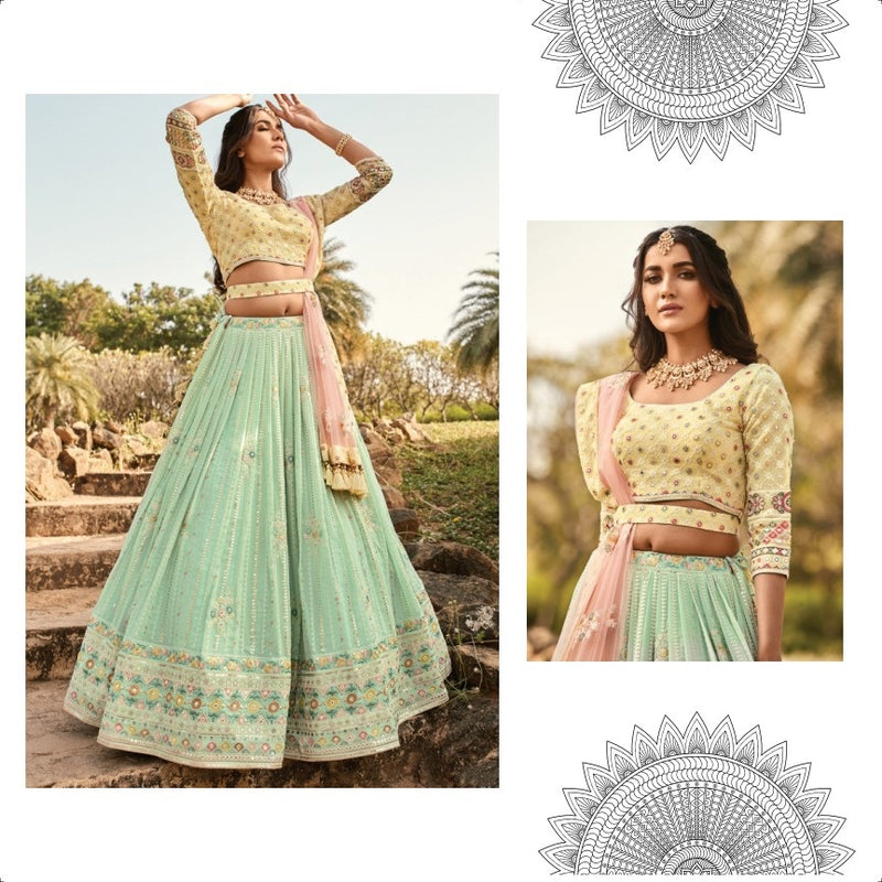 Fully Stitched Lehenga - Size L,XL,XXL