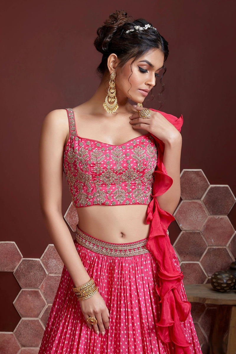 Fully Stitched Lehenga - Size L,XL,XXL