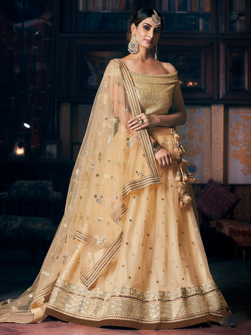 Net & Georgette Designer Lehenga