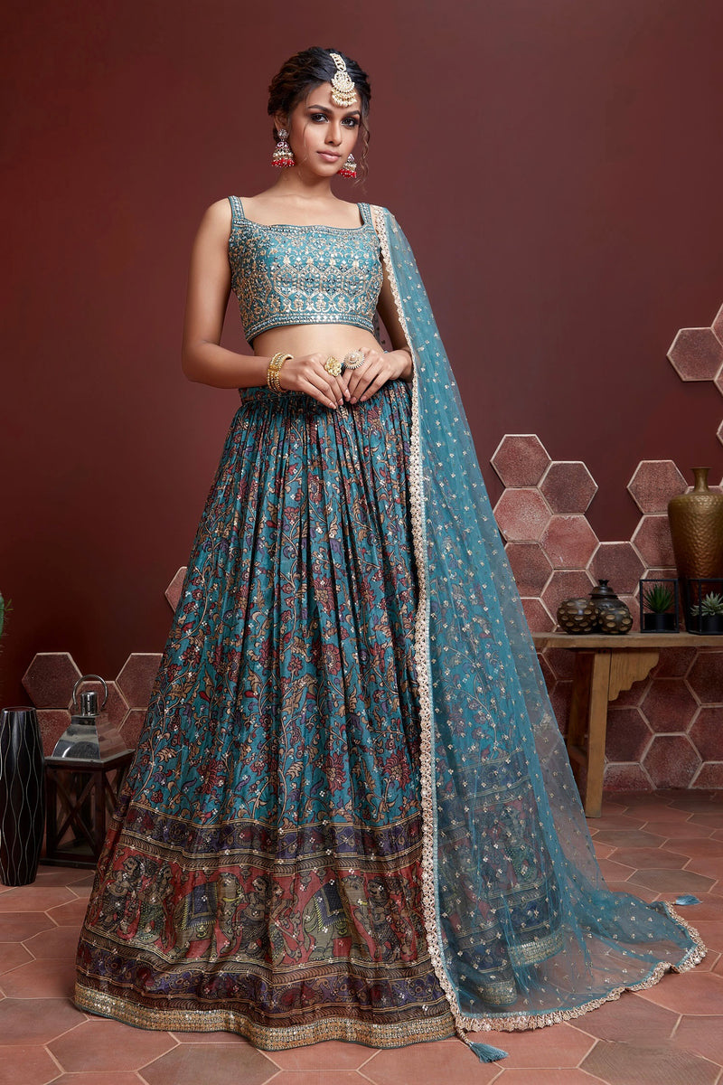 Fully Stitched Lehenga - Size L,XL,XXL