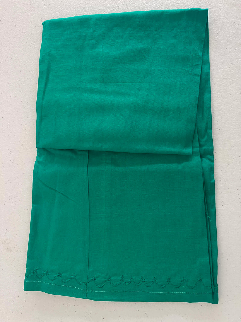 Turquoise colour Cotton Petticoat / Skirt