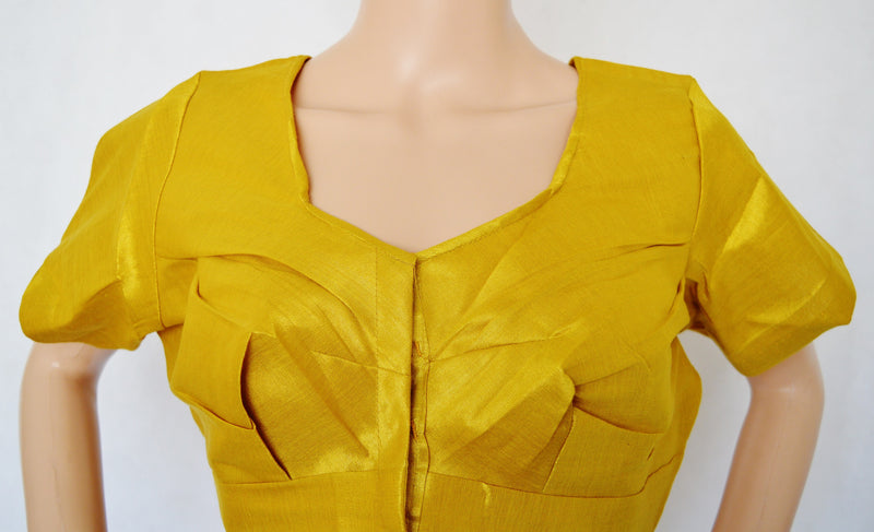 Gold Brocade Blouse Size 38