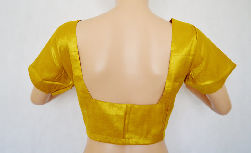 Gold Brocade Blouse Size 40