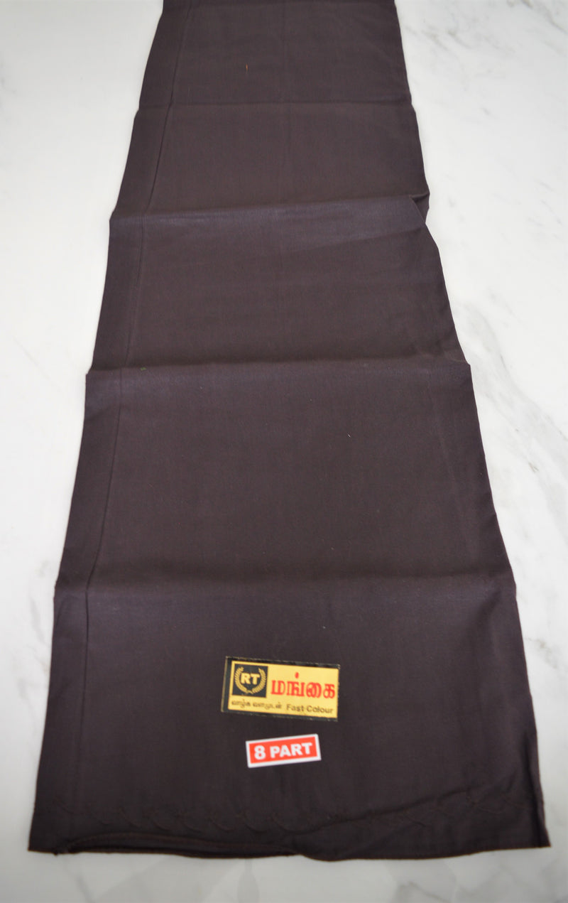 Brown Colour Cotton Petticoat / Skirt