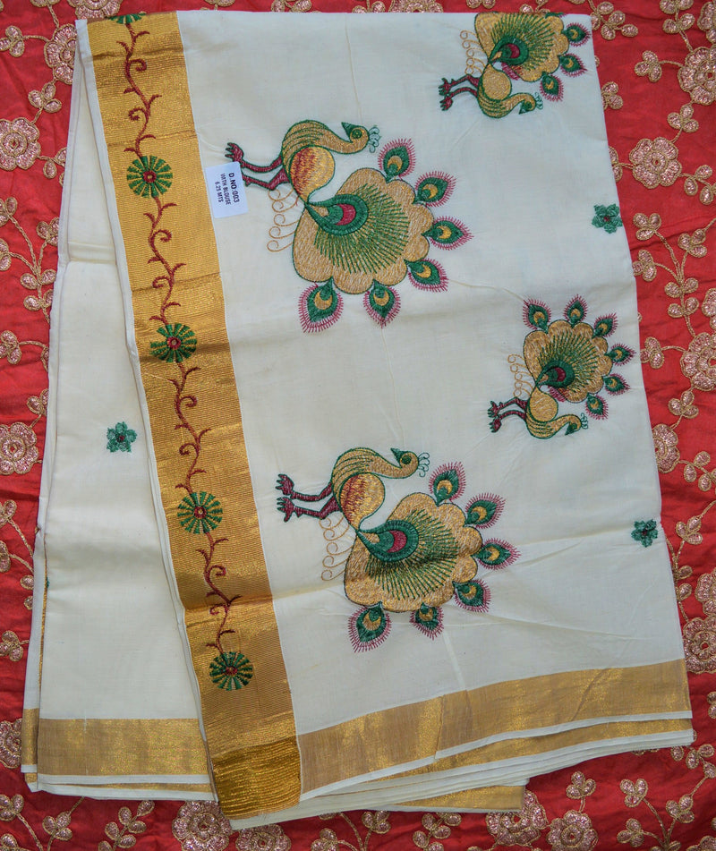 Kerala Onam Cotton saree