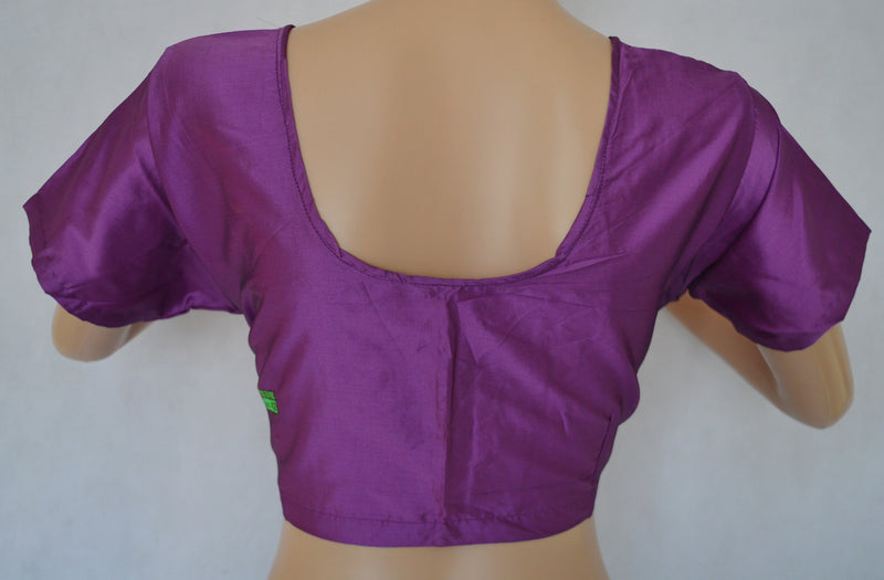 Light Purple Colour Kanchipuram Blouse Size 42