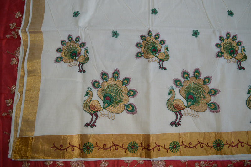 Kerala Onam Cotton saree