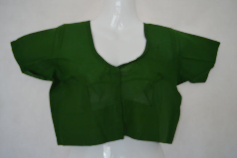 Forestgreen Saree Blouse / Top  Size 38