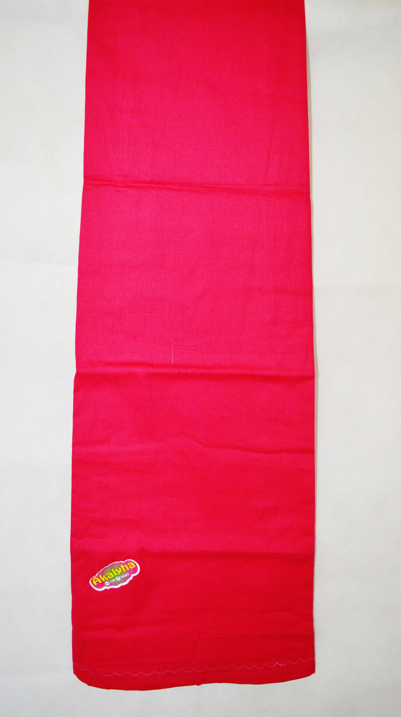 Magenta Colour Cotton Petticoat / Skirt