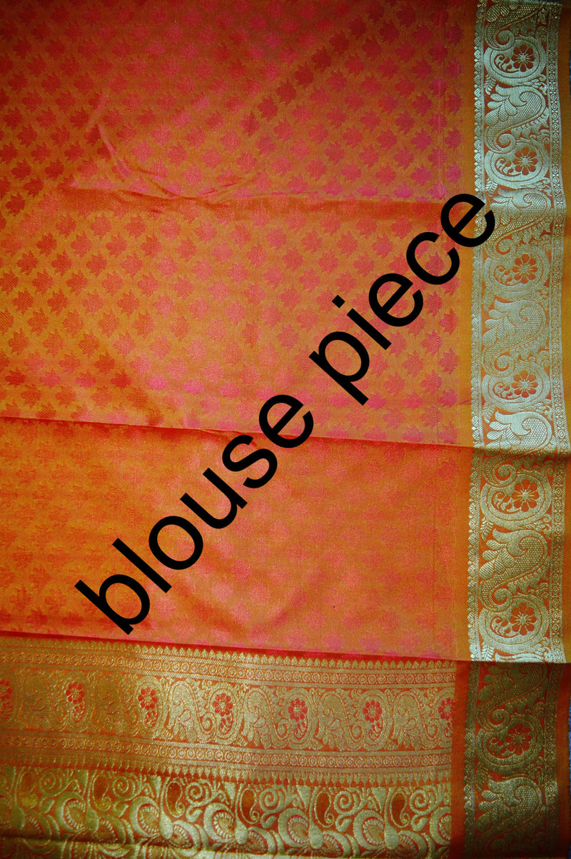 Bridal Wear Magenta Colour Kanchipuram Silk Saree